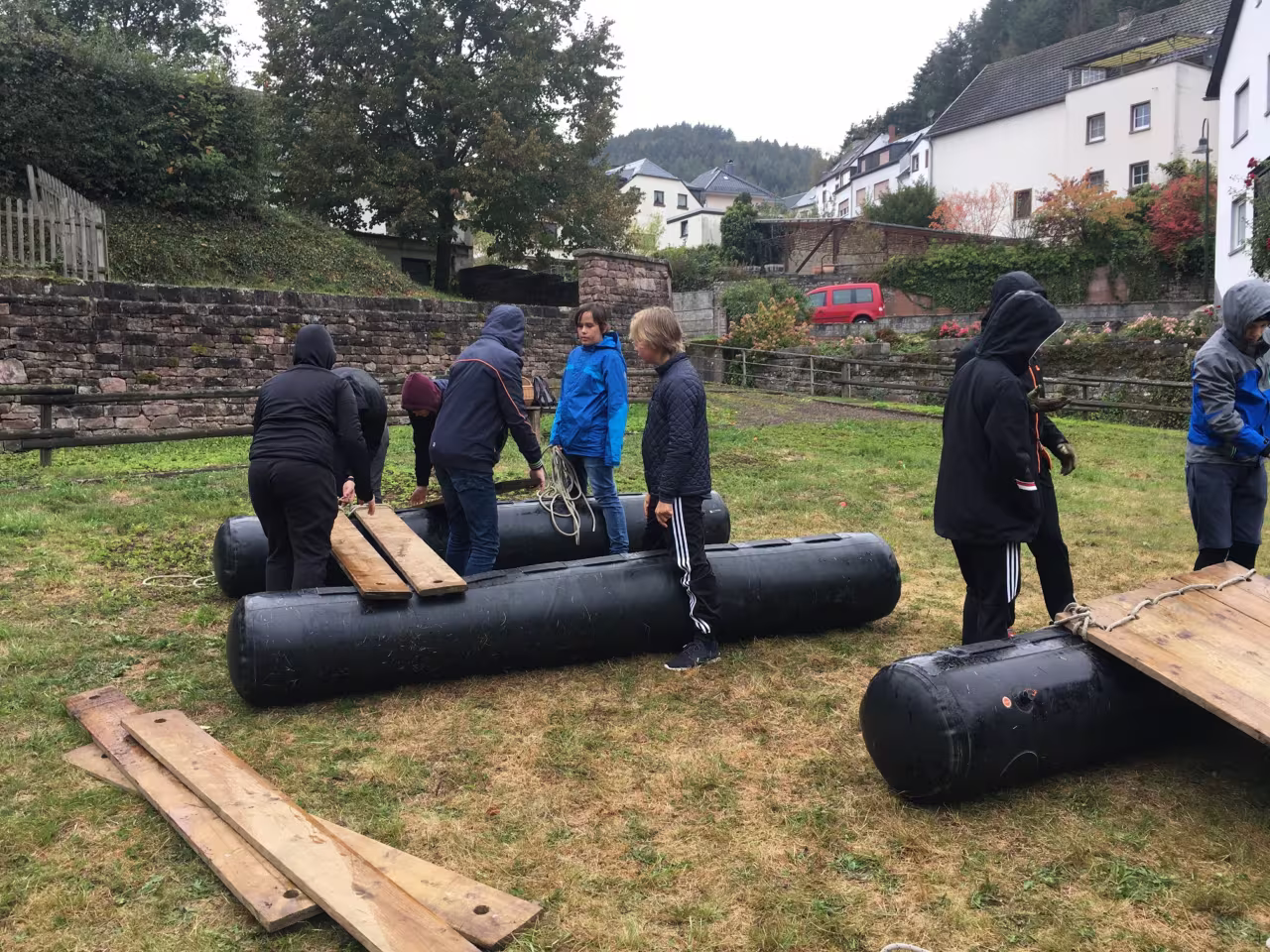 Projektfahrt der Klassenstufe 8 in die Eifel