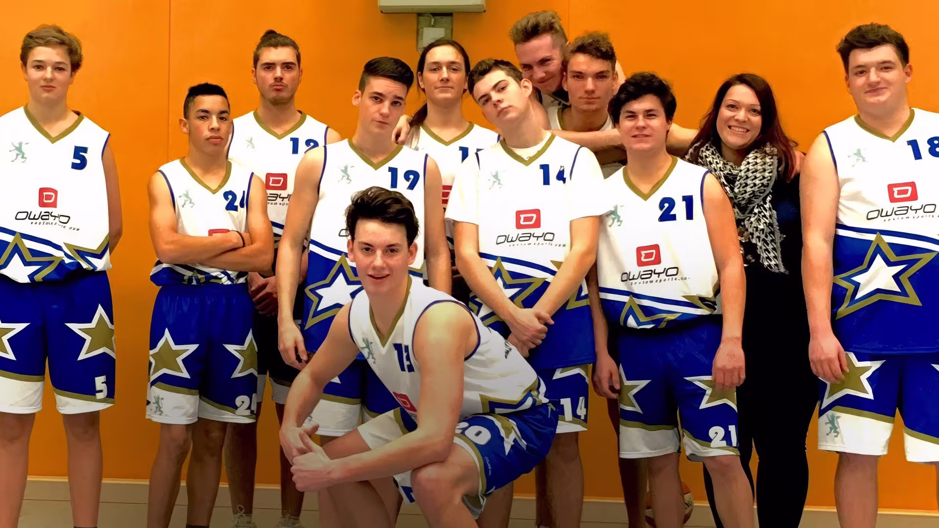 Basketballer im Landesfinale