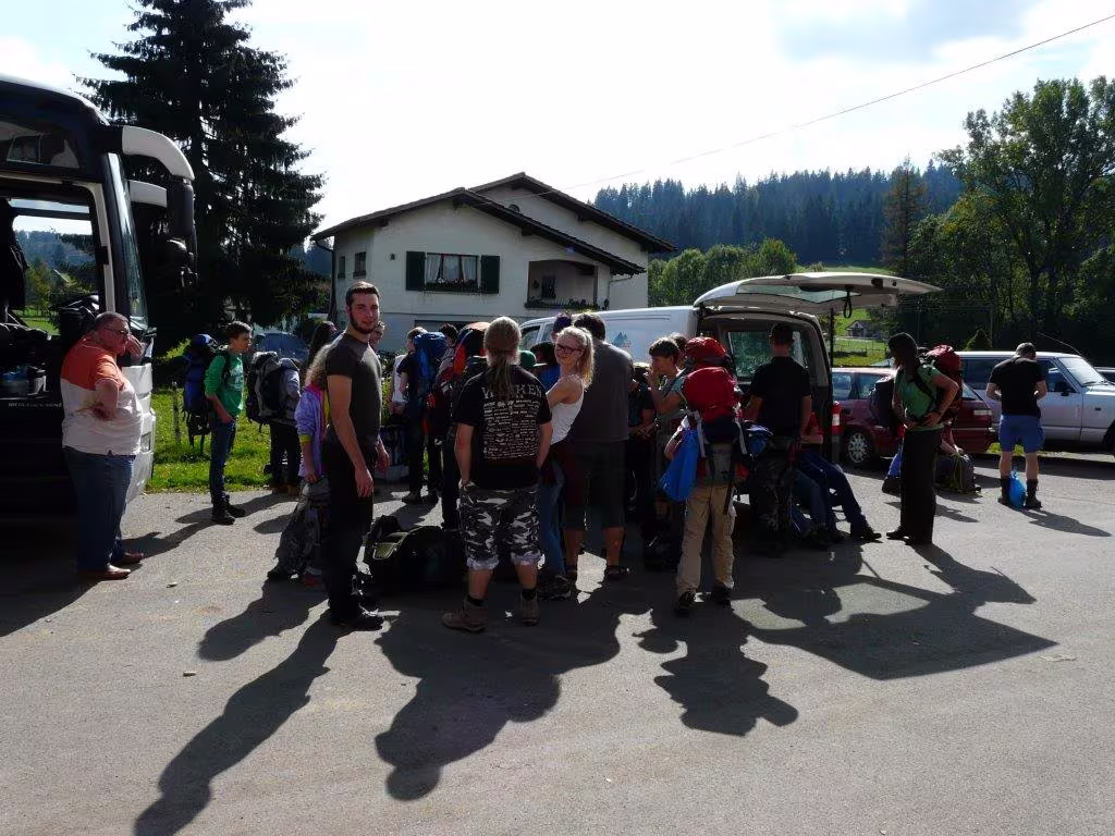 Fahrt der 7. und 8. Klasse an den Doubs