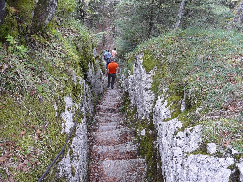 Fahrt der 7. und 8. Klasse an den Doubs