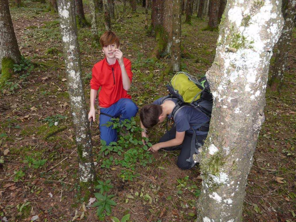 Fahrt der 7. und 8. Klasse an den Doubs