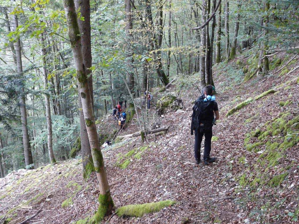 Fahrt der 7. und 8. Klasse an den Doubs