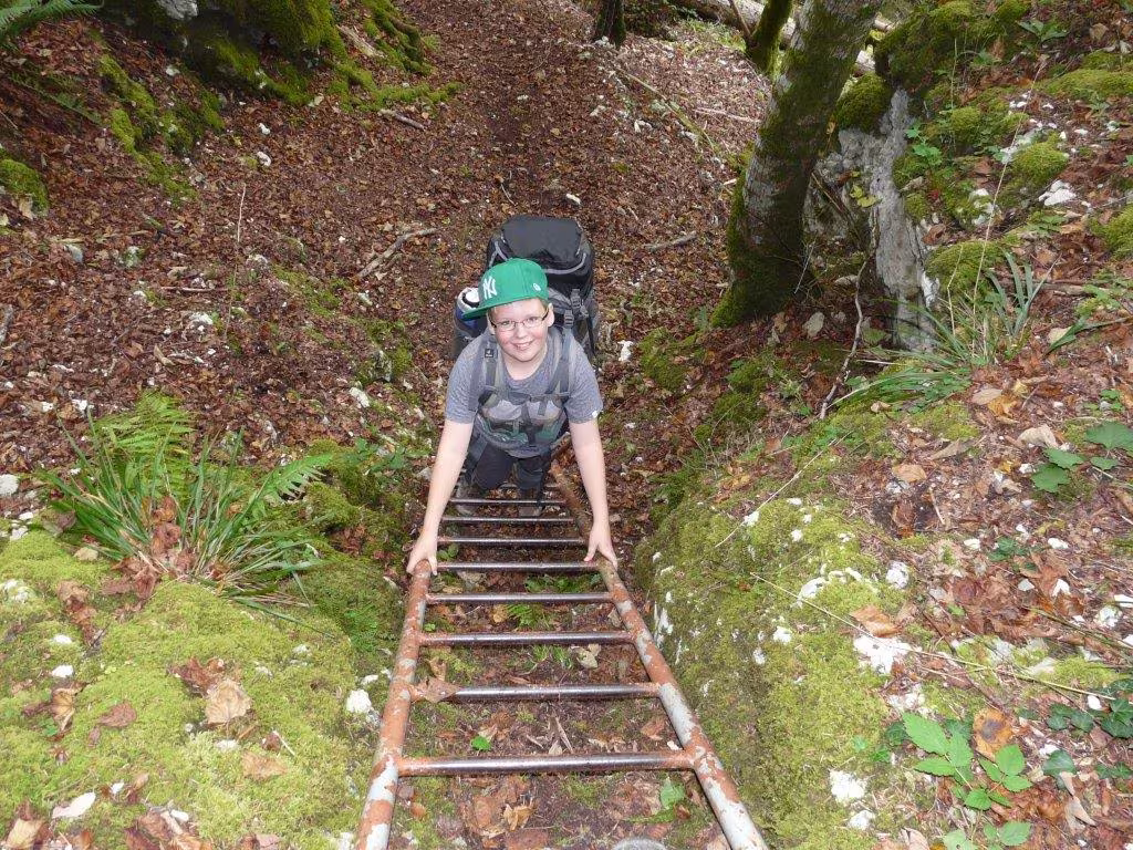 Fahrt der 7. und 8. Klasse an den Doubs