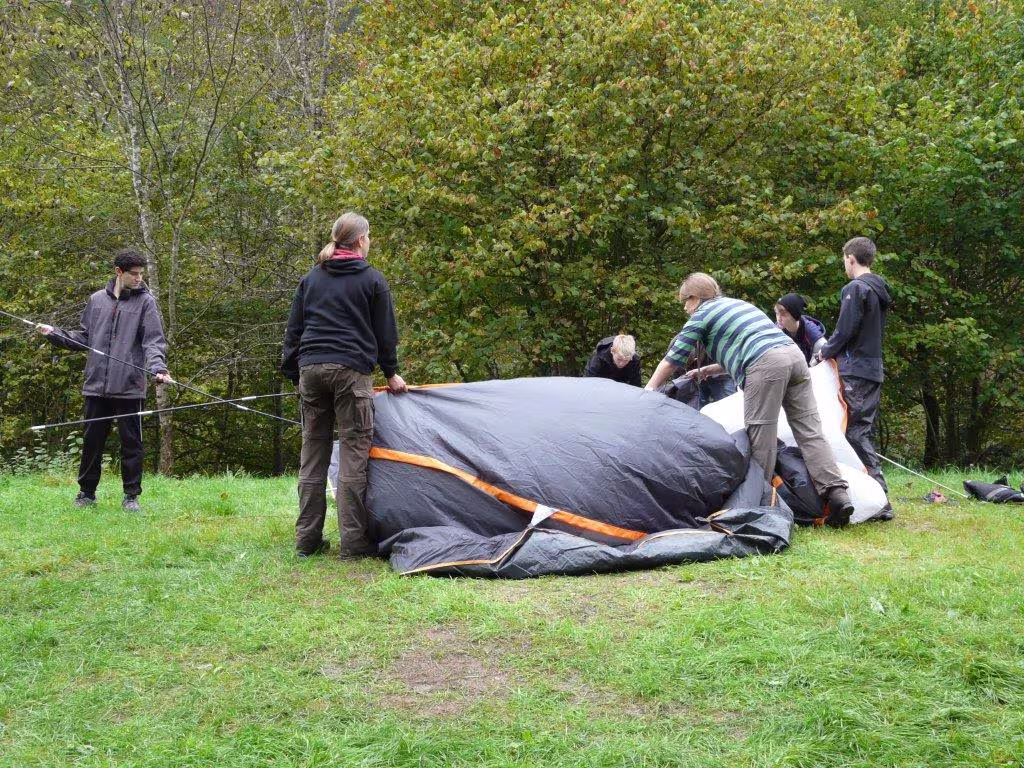 Fahrt der 7. und 8. Klasse an den Doubs