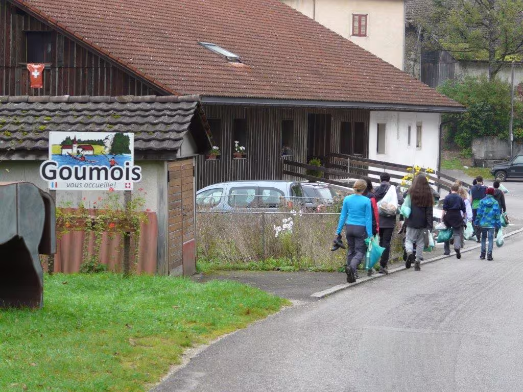 Fahrt der 7. und 8. Klasse an den Doubs