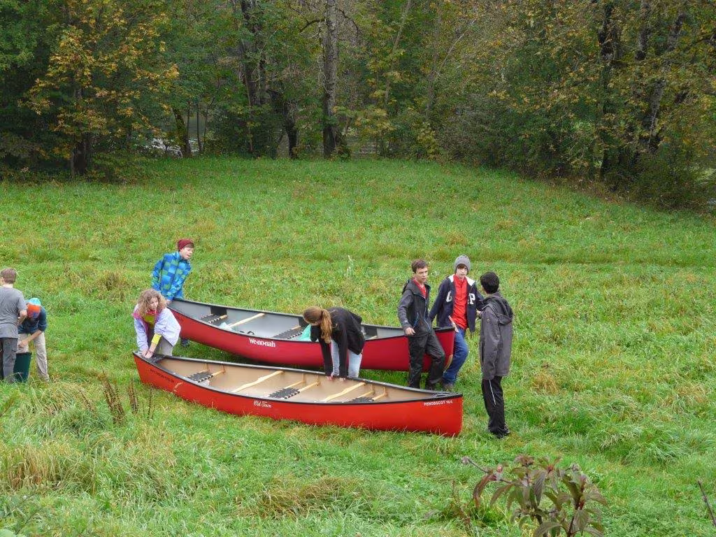 Fahrt der 7. und 8. Klasse an den Doubs