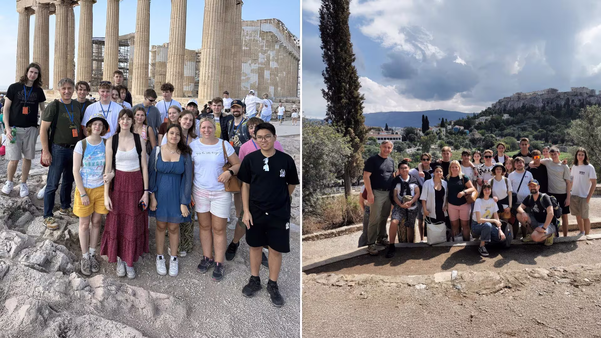 International unterwegs: „Kalimera Athena!“