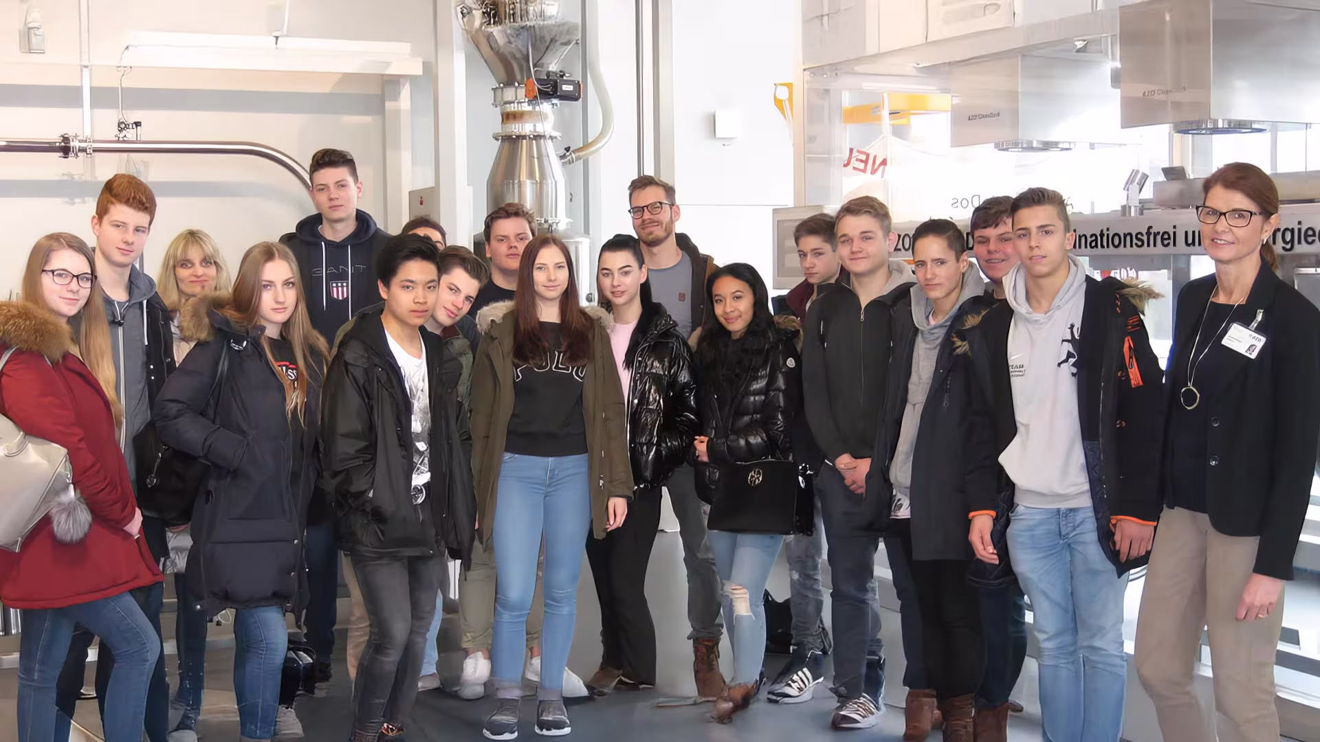 Betriebsbesichtigung bei der AZO-Gruppe