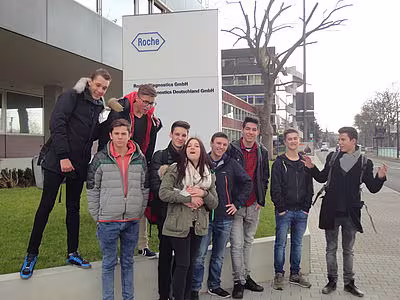 Betriebsbesichtigung bei Roche