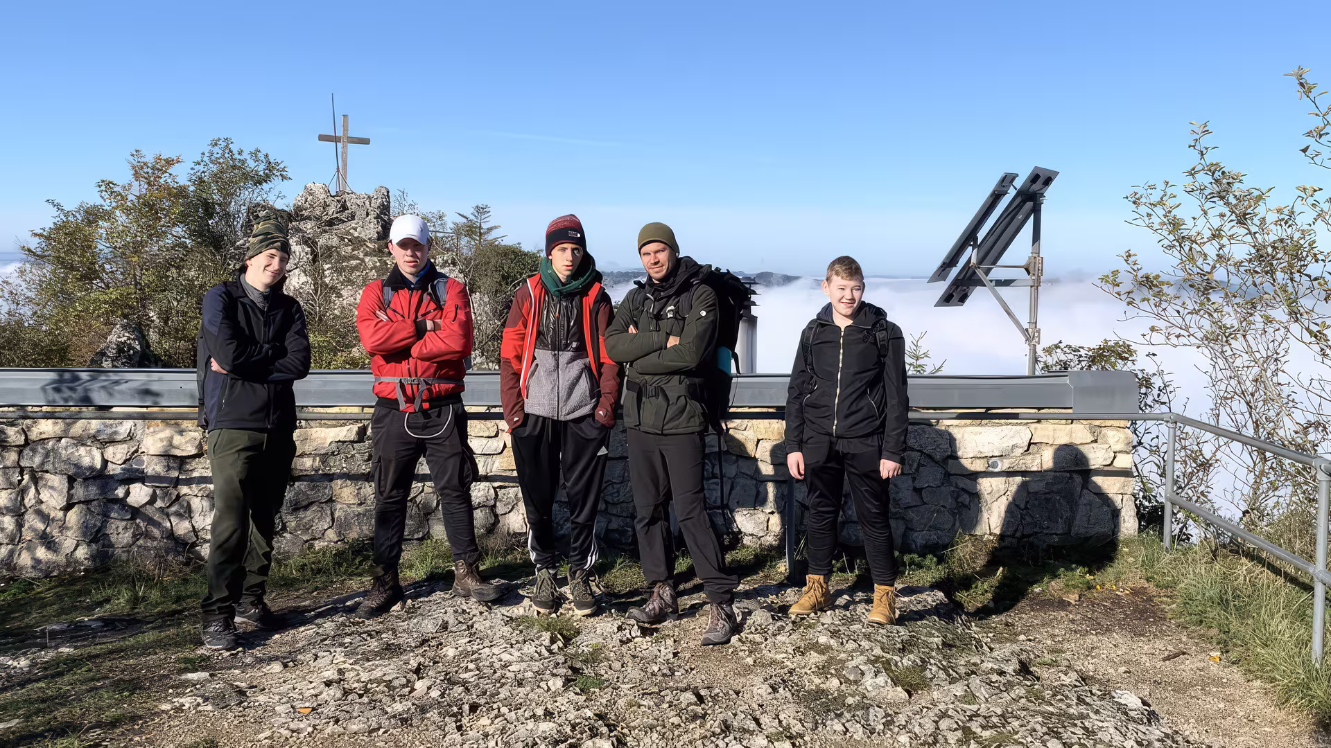 Klassenfahrt am Flusstal der Doubs
