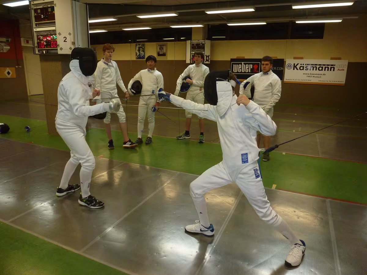 Fechten am Kurpfalz Internat