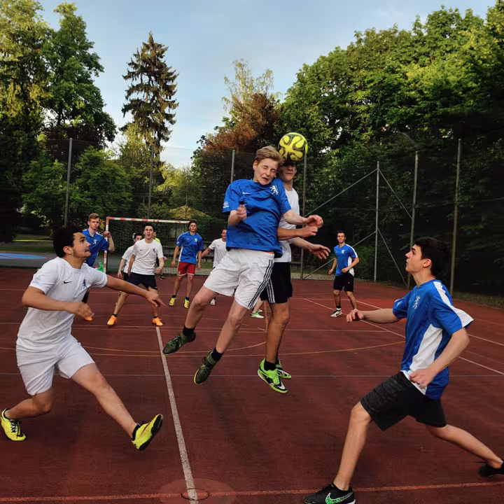 Spaß und Spiel im Internat