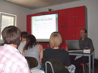 Lesung des Schriftstellers Reinhold Ziegler