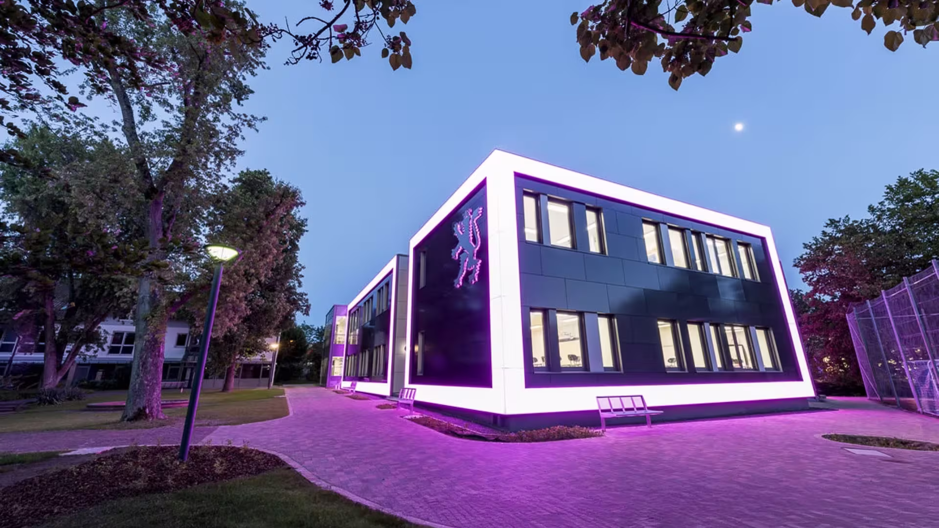 Das neue Schulhaus des Kurpfalz-Internats