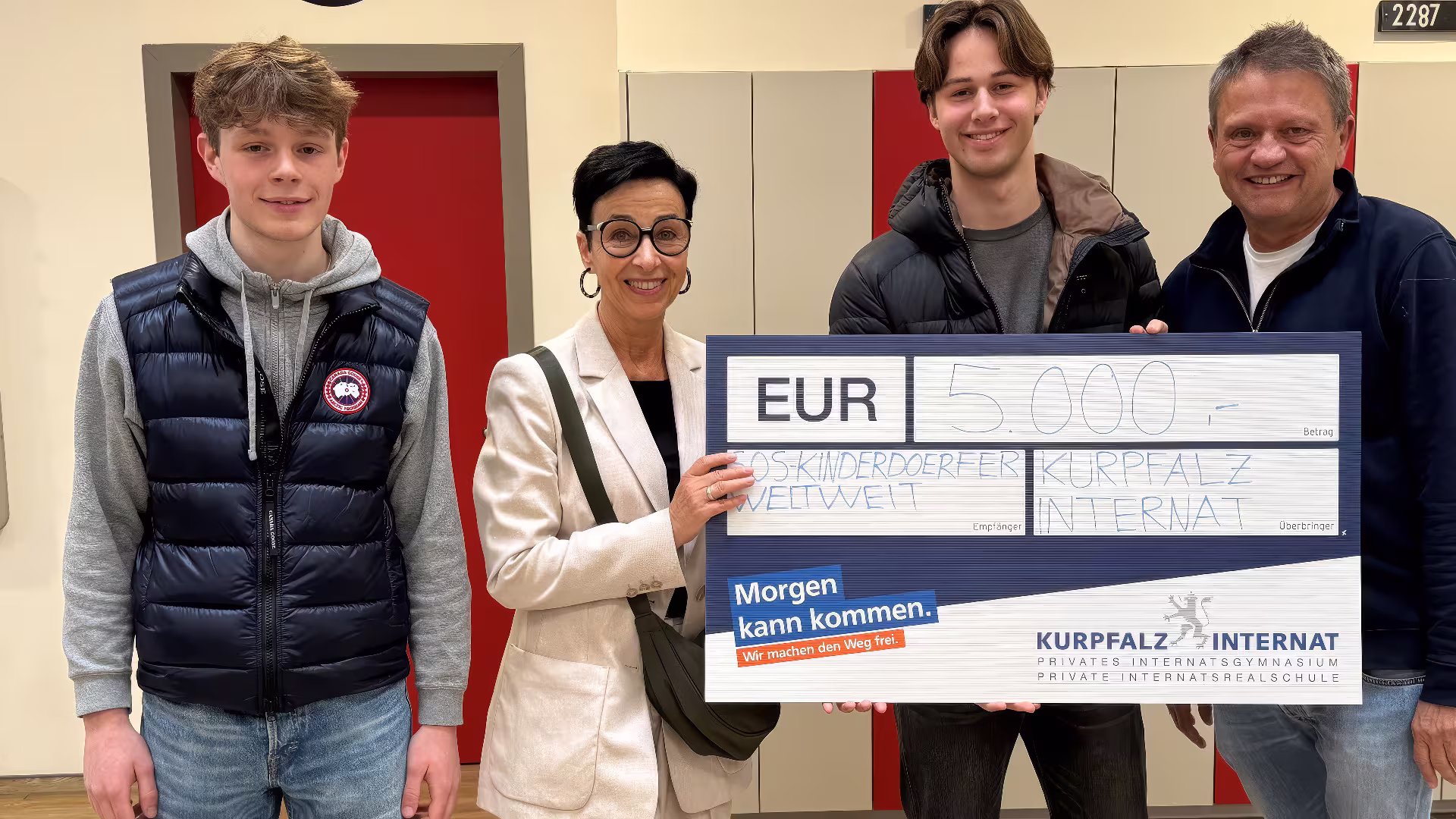 Hilfe, die ankommt: Übergabe der Spendengelder