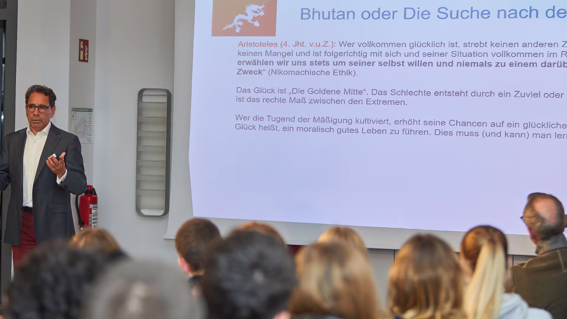 Vortrag zum Thema: „Bhutan – Die Suche nach dem Glück“